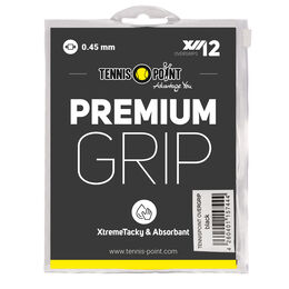 Sobregrips Tennis-Point Premium Grip schwarz 12er